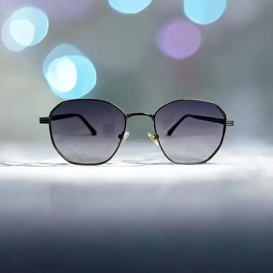 Gradient Lens Hexagon Sunglasses