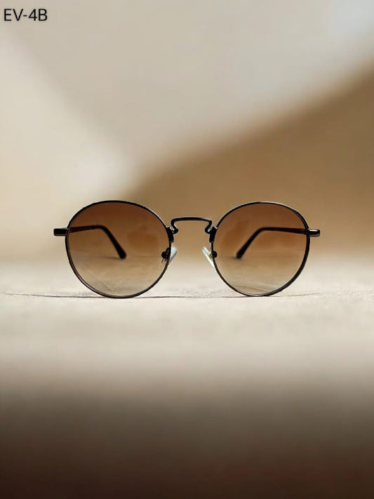 Classic Round Metal Glasses